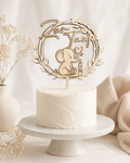 Caketopper zur Taufe aus Holz Elefant– ein liebevolles Detail für einen ganz besonderen Tag