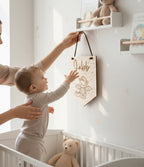 Personalisiertes Türschild Holz mit Name – Namensschild Kinderzimmer