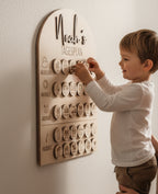 Personalisiertes Türschild Holz mit Name – Namensschild Kinderzimmer