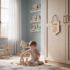 Personalisiertes Türschild Holz mit Name – Namensschild Kinderzimmer