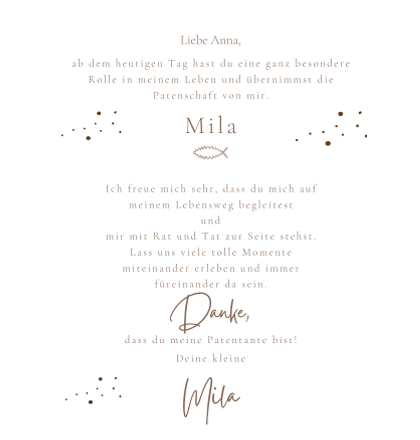 Patenbrief · Bestseller Punkte